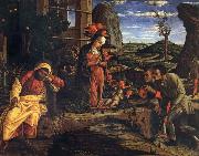 Andrea Mantegna Adoration of the Shepherds oil painting artist